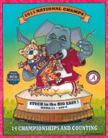 Alabama Crimson Tide Stuck in the Big Easy 2011 National Champions