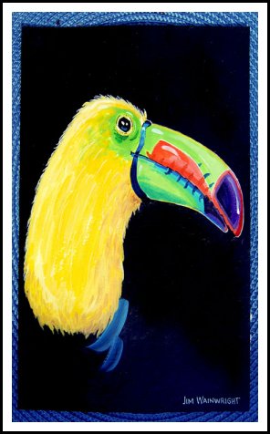 Curious Tucan Print